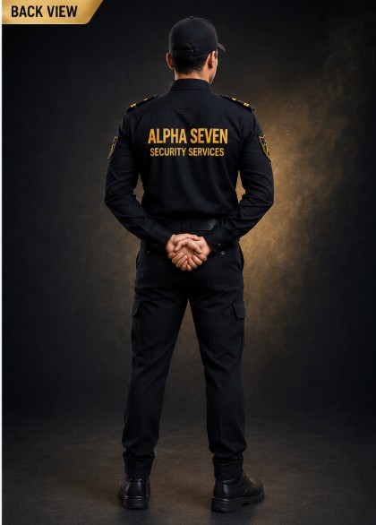 Back View of Uniform